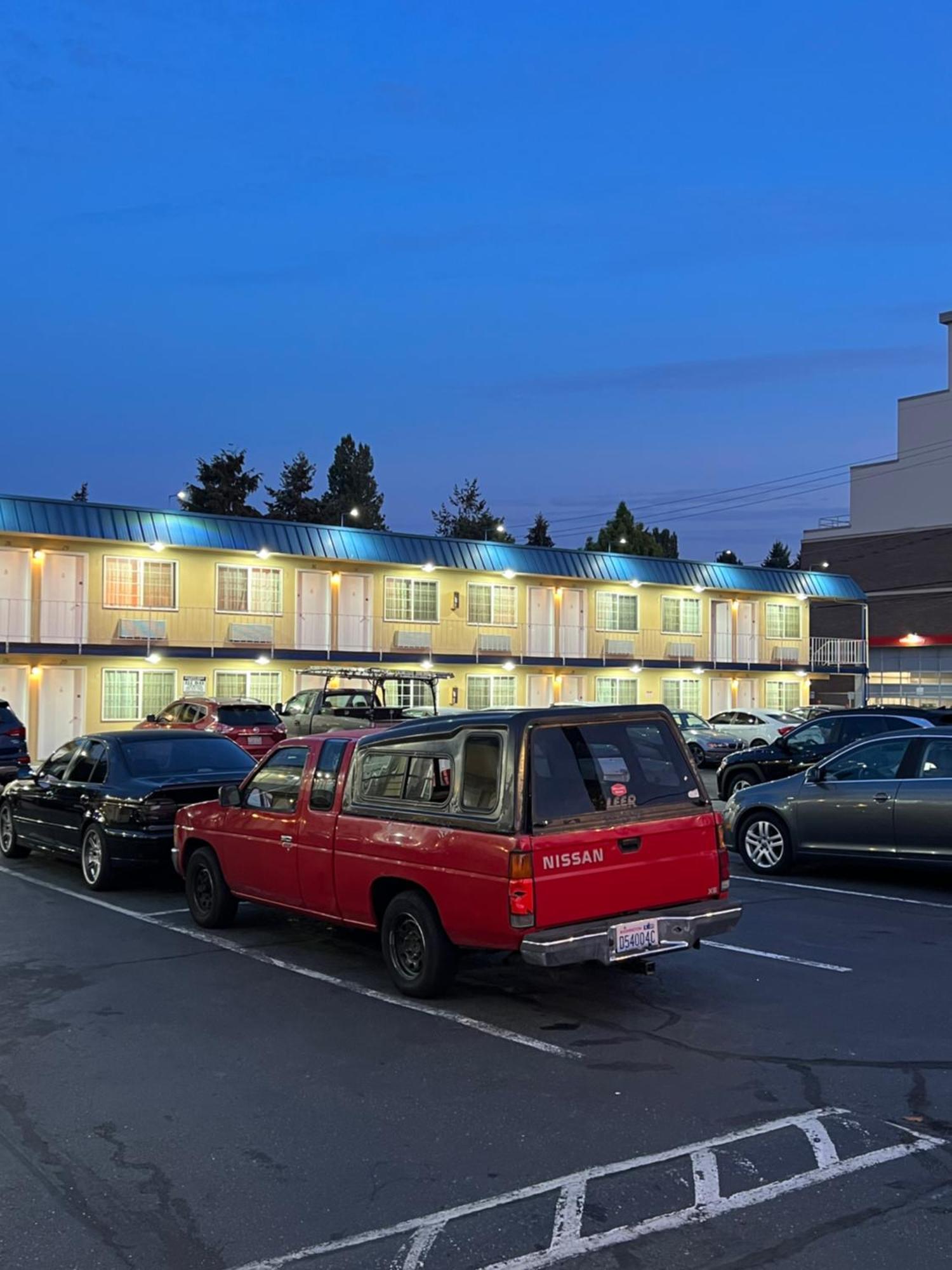 Columbus Motor Inn Seattle Buitenkant foto