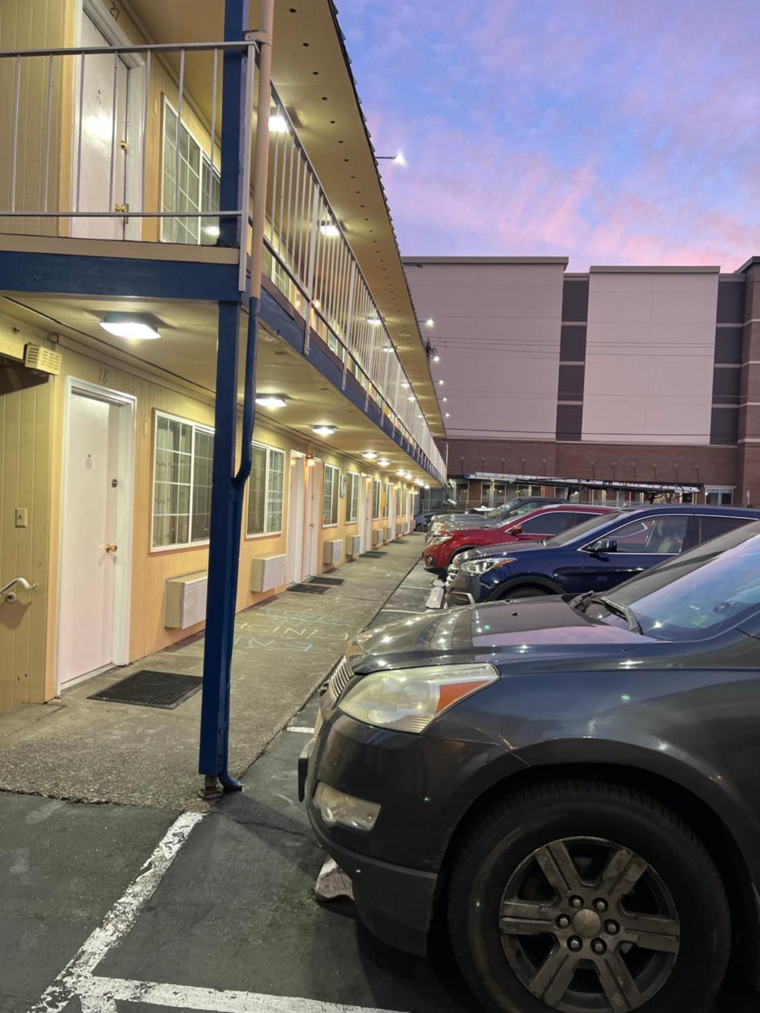 Columbus Motor Inn Seattle Buitenkant foto
